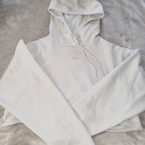 Adidas crop top hoodie